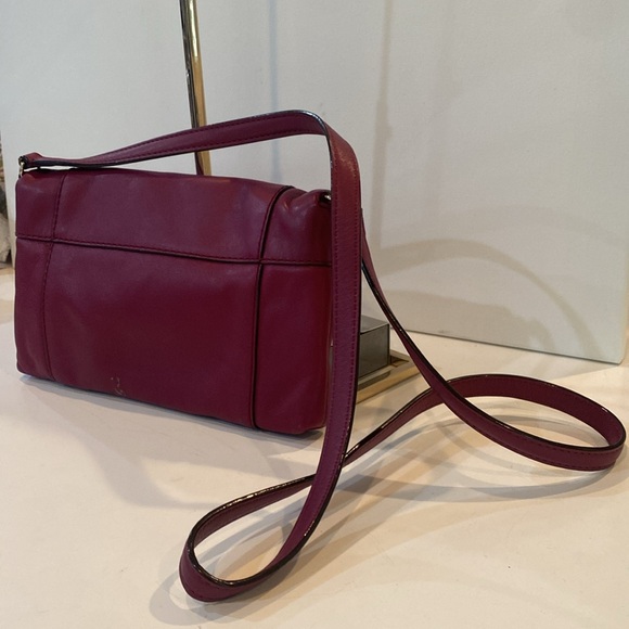 Kate Spade Fremont Place Julian Crossbody Bag - Red Plum Leather GUC - Picture 6 of 15